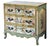Italian Vintage Hand Painted Italian Dresser For Sale - Image 3 of 9