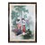 Hua Sanchuan Viewing Flowers Contemporary Figurative Asian Acrylic Painting on C For Sale