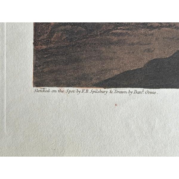 F.B. Spilsbury, Joseph's Pit and Well Aquatint of Jubb Yussef, 1803, Print For Sale - Image 10 of 11