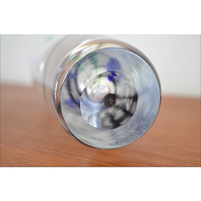 Scandinavian Abstract Glass Vase by Vicke Lindstrand for Kosta, 1960s For Sale - Image 8 of 9