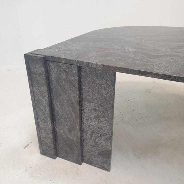 Italian Granite Coffee Table, 1980s For Sale - Image 15 of 18