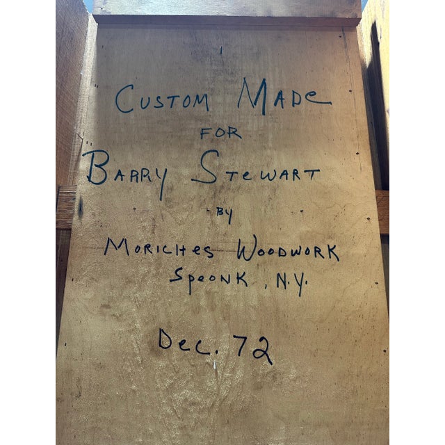 1970’s Custom Made Vintage Brutalist Faux Fireplace For Sale - Image 10 of 12