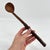 Zulu spoon from the early - mid 20th century. Dark, natural, worn patina. Zulu spoons were carved by men only, out of a...