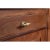 Emma 70" Solid Wood Sideboard, Walnut Finish For Sale - Image 4 of 5