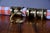This set of six cast brass napkin rings adds a touch of whimsical animal charm to the table. Each ring is adorned with...