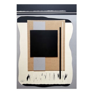 Stefano Mazzolini, SCQN, Collage on Paper For Sale