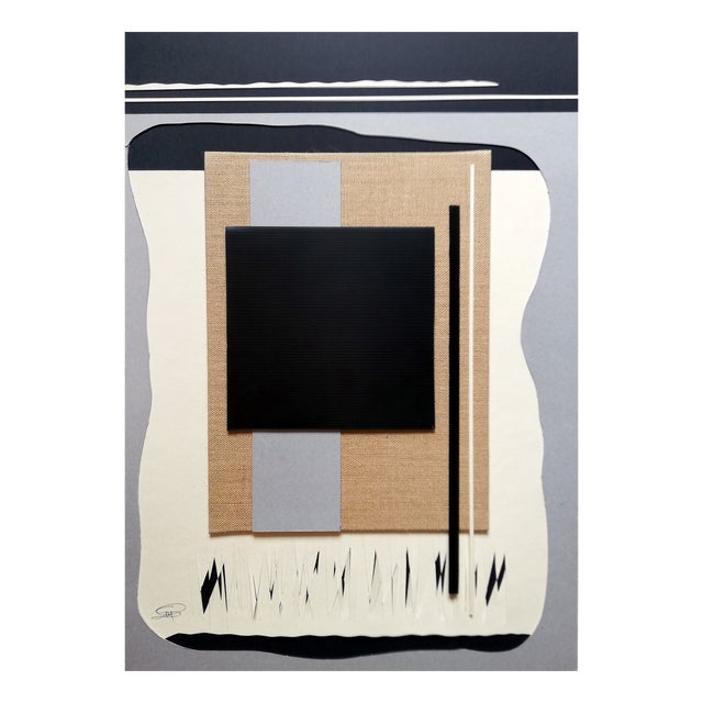 Stefano Mazzolini, SCQN, Collage on Paper For Sale