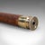 Metal Antique Explorer’s Telescope, English, Leather Dressed Spyglass, Edwardian, 1910 For Sale - Image 7 of 9
