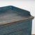 Blue Antique 1850 Swedish Blue Painted Side Table Nightstand With Hidden Storage For Sale - Image 8 of 12