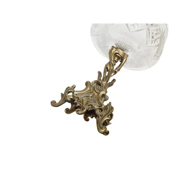 Rococco Bronze Bowl on Stand, France, 1890s For Sale - Image 12 of 18