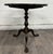 This is a gorgeous vintage Chippendale style pie crust three leg tea table or side table. Features beautiful carved legs...