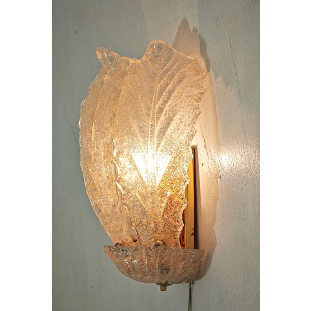 Murano Glass Wall Lamp with Graniglia Details, Italy, 1980s For Sale - Image 14 of 17