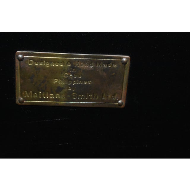 Maitland-Smith Tessellated Stone Console Table W/Sunburst For Sale - Image 13 of 15