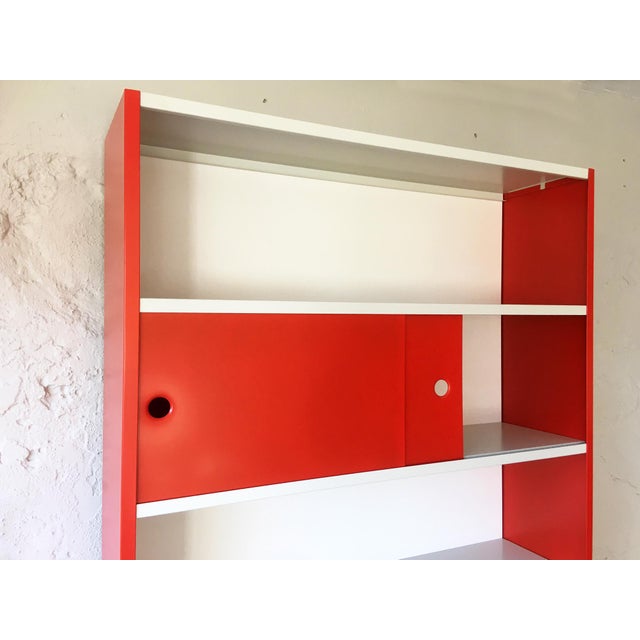 Metal Modular Storage with Compartments, 1970s For Sale - Image 4 of 6