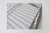 Mid Century Chrome Sofa by Italian Designer Plato Ginello, With Pollack Wool Plaid Fabric For Sale - Image 11 of 12