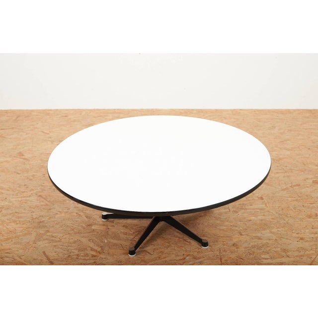 Mid-Century Modern Vintage Coffee Table in Polished Cast Aluminum by Ray and Charles Eames for Vitra, 1958 For Sale - Image 3 of 12