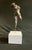 1990s Mid- Century Modern Bronze Abstract Figurative Female Sculpture (14” High) For Sale - Image 5 of 5