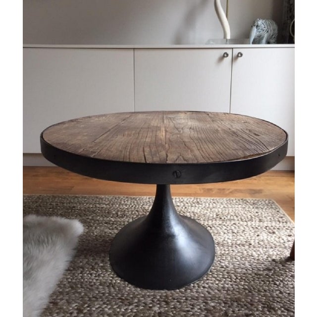 Restoration Hardware Aero Oval Coffee Table Chairish