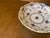 Ceramic 1970s Royal Copenhagen Blue Fluted Full Lace Footed Bowl 1023 For Sale - Image 7 of 8