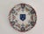1920s Antique French Faience Fleur De Lis Plate For Sale - Image 5 of 6