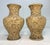 Up for sale is a very high quality pair of antique hand carved Chinese lacquer cinnabar vases. They're carved by hand out...
