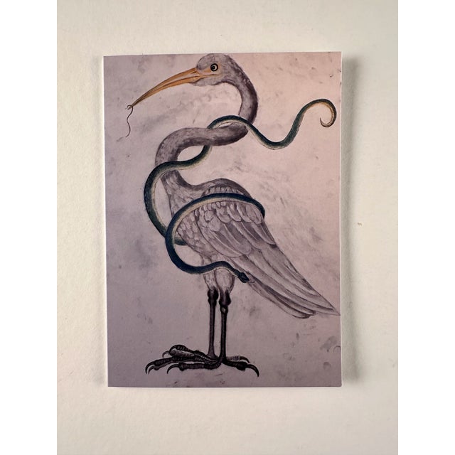 Set of Six Note Cards Printed From My Drawings of Birds For Sale In New York - Image 6 of 10