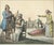 Frisian Fisherman & Winter Costume Scene Dutch Costume Lithograph, c.1840 For Sale - Image 3 of 9