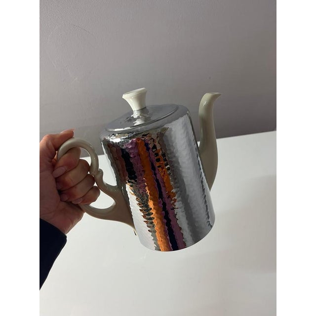 Coffee Pot with Warmer by J. Kronester Bavaria For Sale - Image 4 of 11