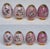 Late 20th Century House of Fabergé Ruby Garden Miniature Eggs Dome Display For Sale - Image 4 of 12