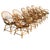 Vintage Rattan Armchairs, 1960s, France, Set of 10 For Sale - Image 17 of 18