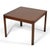 In classic Wormley fashion, this walnut side table has very refined, subtle details. In this case the cut-away corners...