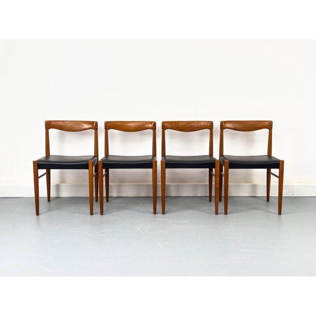 Danish Teak Dining Chairs by H. W. Klein for Bramin, 1960s, Set of 4 For Sale - Image 6 of 18