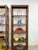 Drexel MCM Transitional Bookcase Pair Solid Wood Vintage Mid-Century Storage, Attributed For Sale - Image 9 of 14