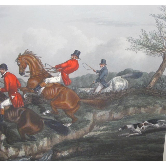 Henry Alken Fores Hunting Sketches Plate 2 Right & Wrong Sort Harris Engraving For Sale In Portland, OR - Image 6 of 13