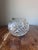 Vintage Crystal Rose Bowl Diameter at the opening is 2 1/8” 2.75” diameter at the top 5.5” diameter at the widest 2.5”...