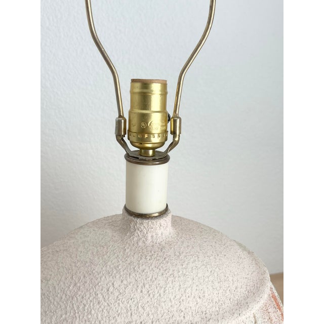 Art Deco Vintage Art Deco Style Lamp in Rainbow Muted Hues - a Pair For Sale - Image 3 of 12