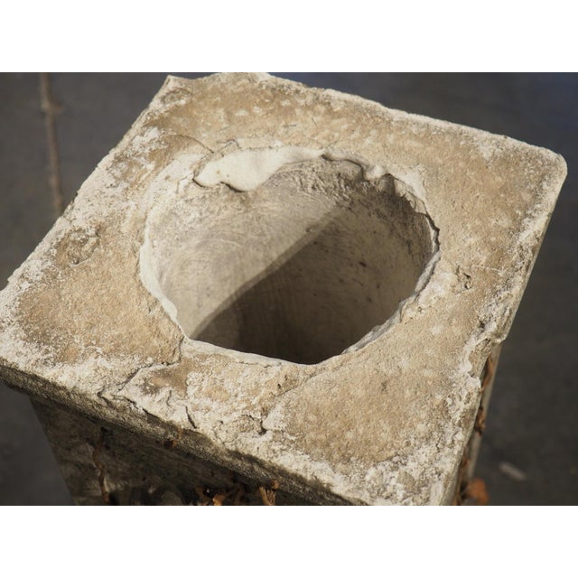 Vintage French Cement Fountain Pillar From Provence For Sale - Image 18 of 18