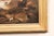 An English landscape oil painting in frame from the 19th century. This antique painting which depicts highland cattle and...