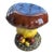 Antique Zsolnay Pecs Majolica Mushroom Garden Stool Seat Stacking Pyrogranite C1890 For Sale