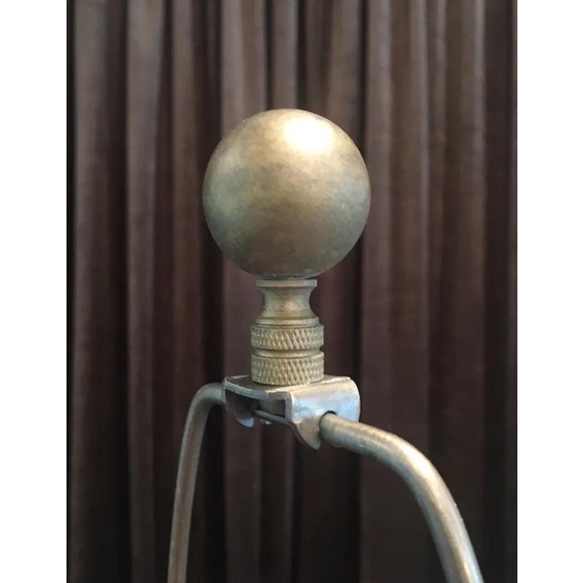 Enrique Garcel 1980s Faux Tessellated Horn Table Lamps - a Pair For Sale - Image 4 of 11