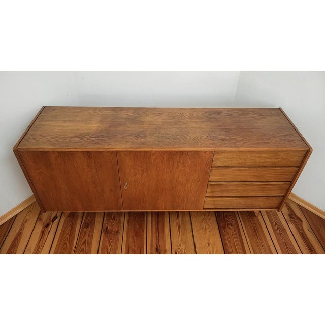 Czechoslovakian Sideboard by J. Jiroutek for Interier Praha, 1960s For Sale - Image 5 of 15