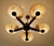 Large Art Deco Pendant Light in Wood and Glass, 1930s For Sale - Image 6 of 18
