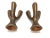French Modernist St. Clement Ceramic Sapho Candelabra's For Sale In New York - Image 6 of 8