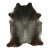 Rug & Kilim’s Contemporary Cowhide Rug in Ombre Gray & Black Tones For Sale