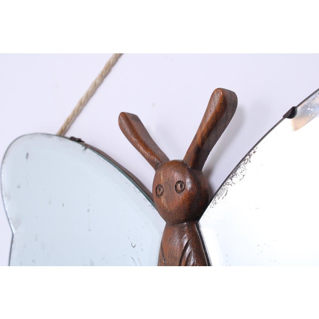 1930s Art Deco Butterfly Mirror, 1930s For Sale - Image 5 of 17