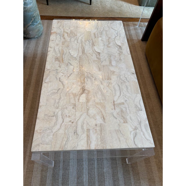 Transitional Made Goods Cassian Coffee Table For Sale - Image 3 of 4