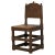 Large Antique Swedish Baroque Brown Pine Chair For Sale - Image 11 of 11