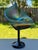 Mid-Century Modern 1980s Stuart Abelman Iridescent Studio Art Glass "Jack in the Pulpit" Vase For Sale - Image 3 of 14