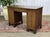 Wood English Desk in Mahogany with a Leather Top, 1950s For Sale - Image 7 of 16