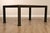 Black Chinese Chippendale Black Lacquered Dining Table With Two Leaves, Inset Glass For Sale - Image 8 of 18